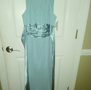 Pool colored formal dress never worn